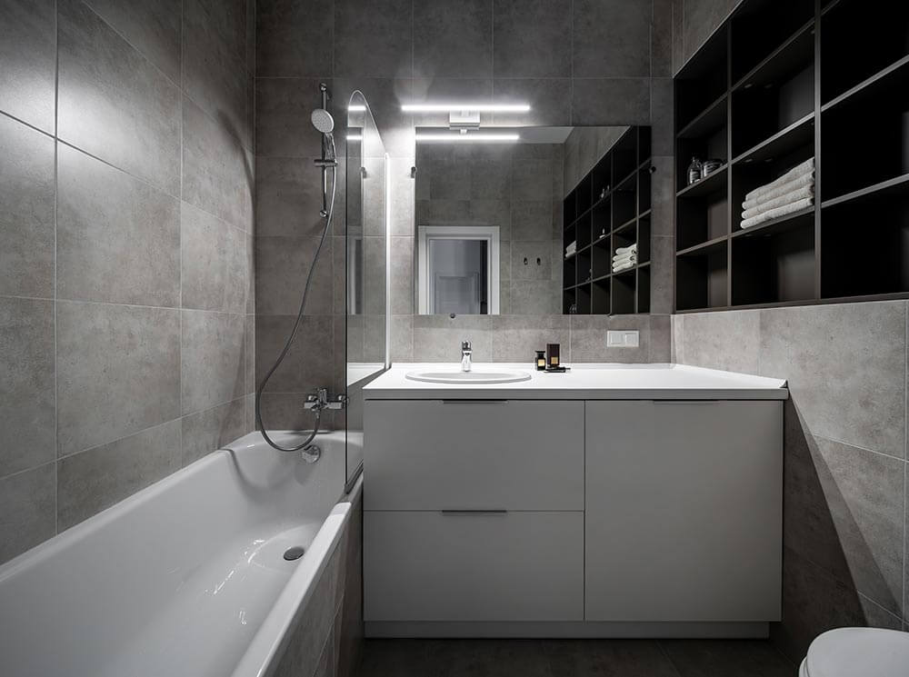 bathroom in condo