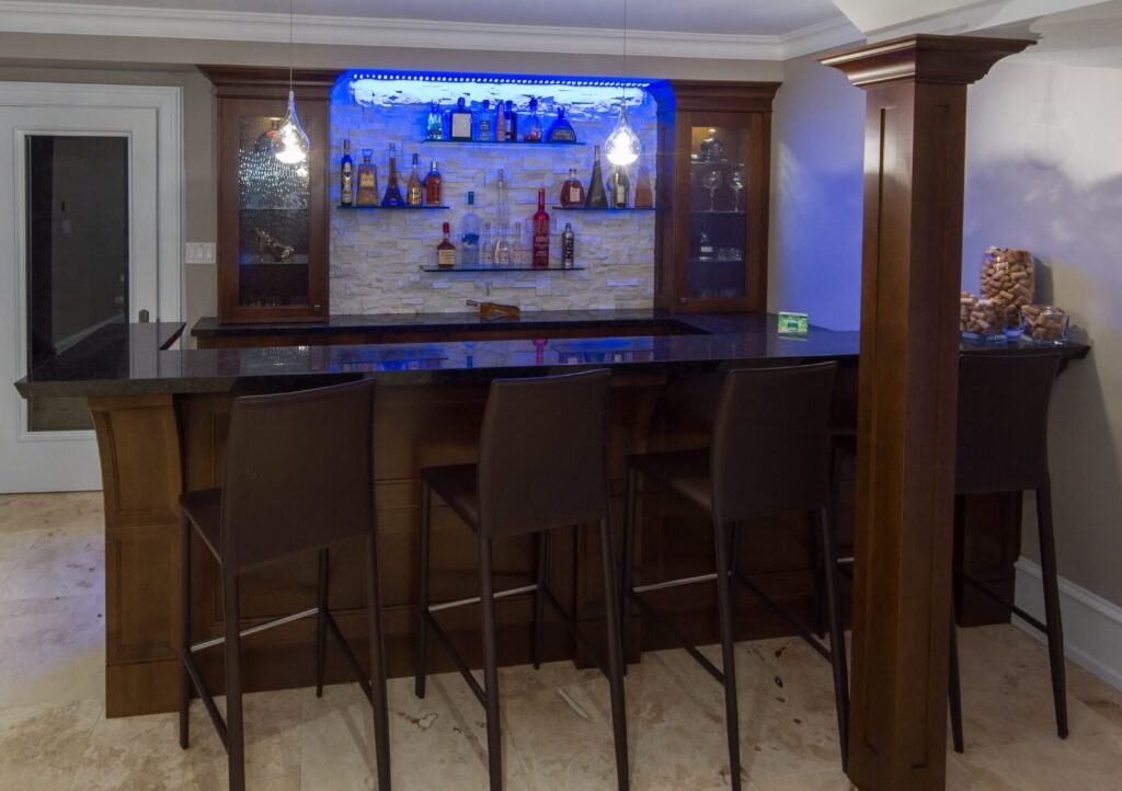 basement finishing ideas basement bar